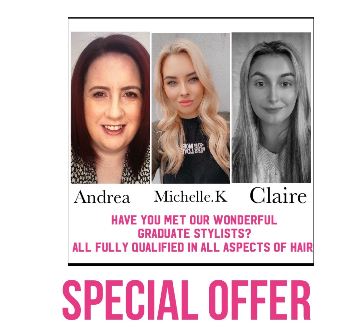 Graduate Stylists – Special Offer!