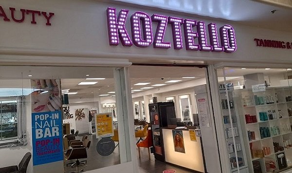 Koztello hair and beauty in galway shopping centre