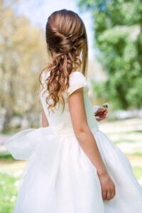 Holy Communion Hairstyles