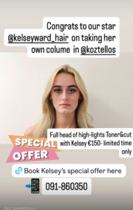 Kelsey Special Offer